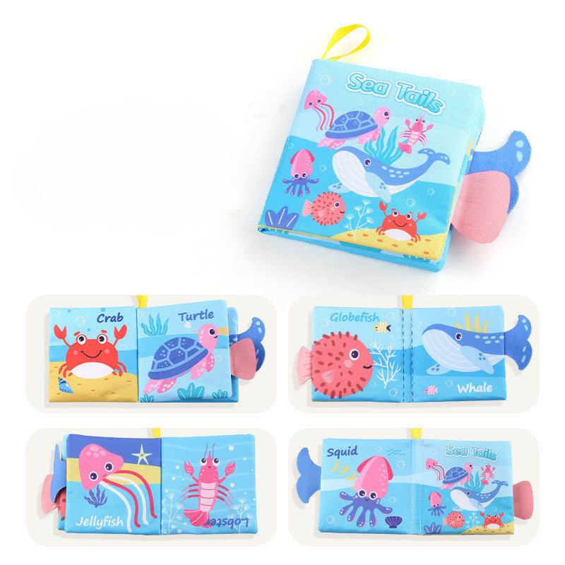 BeLu Livro de Pano Primeiras Descobertas™ – Educativo Sensorial