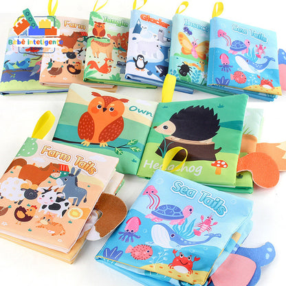 BeLu Livro de Pano Primeiras Descobertas™ – Educativo Sensorial