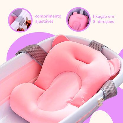 BeLu BanhoSeguro™ – Almofada de Banho com Cinto