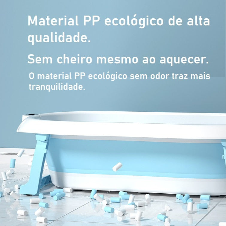 BeLu Banheira Essencial™ – Dobrável com Suporte