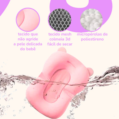 BeLu BanhoSeguro™ – Almofada de Banho com Cinto