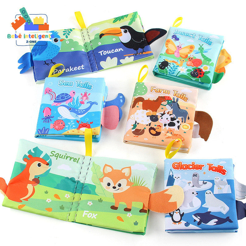 BeLu Livro de Pano Primeiras Descobertas™ – Educativo Sensorial