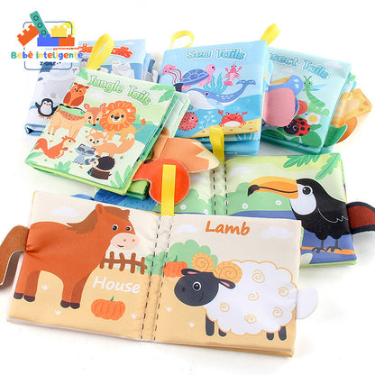 BeLu Livro de Pano Primeiras Descobertas™ – Educativo Sensorial