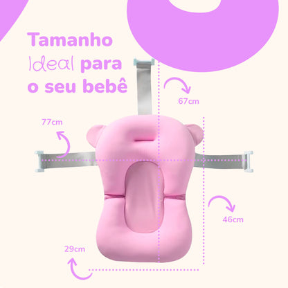 BeLu BanhoSeguro™ – Almofada de Banho com Cinto