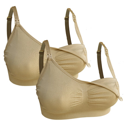 Kit BeLu Comfort | Sutiã de Amamentação Reforçado (2 unidades)