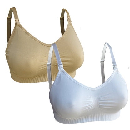 Kit BeLu Comfort | Sutiã de Amamentação Reforçado (2 unidades)