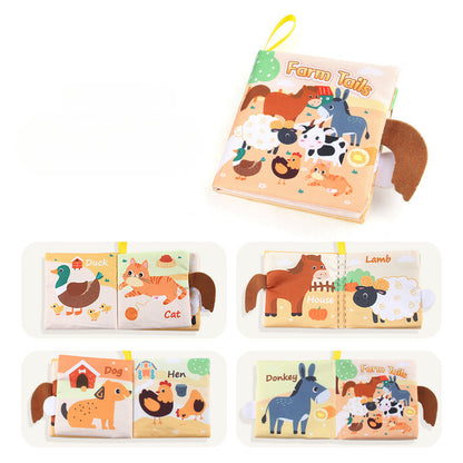 BeLu Livro de Pano Primeiras Descobertas™ – Educativo Sensorial