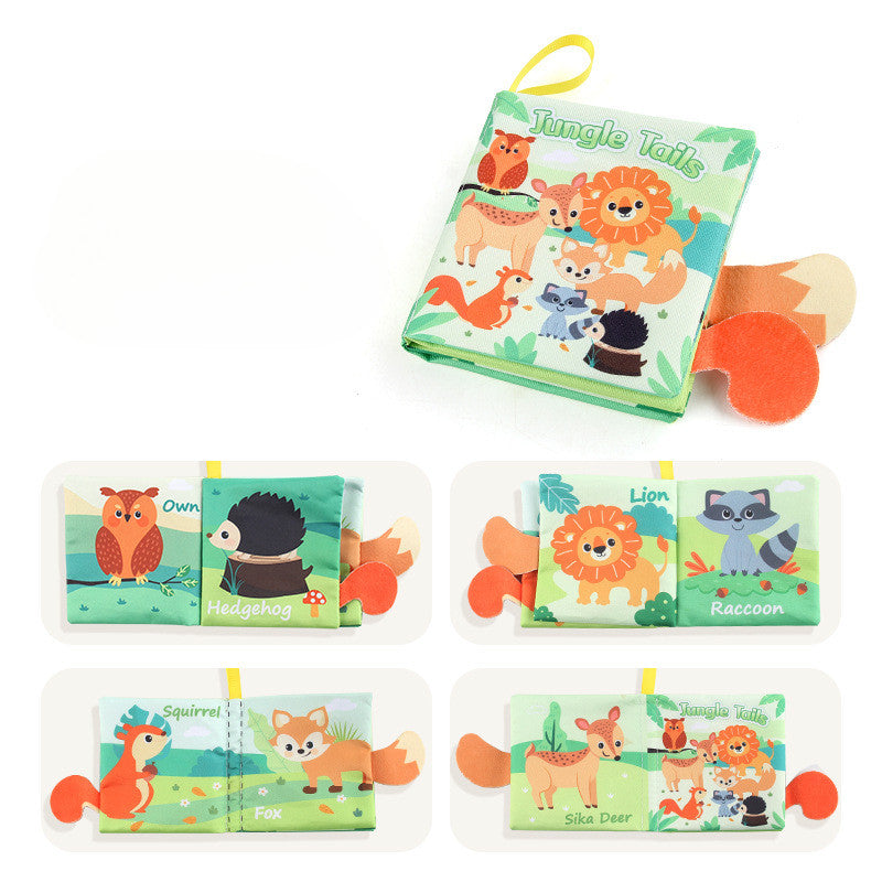 BeLu Livro de Pano Primeiras Descobertas™ – Educativo Sensorial