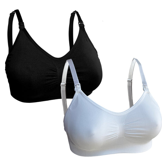 Kit BeLu Comfort | Sutiã de Amamentação Reforçado (2 unidades)