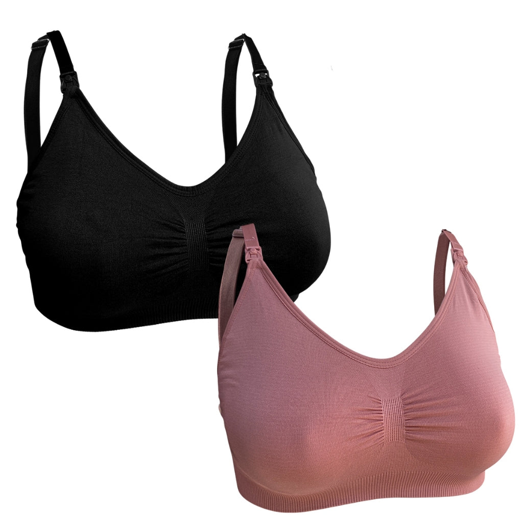 Kit BeLu Comfort | Sutiã de Amamentação Reforçado (2 unidades)