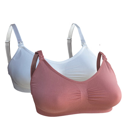 Kit BeLu Comfort | Sutiã de Amamentação Reforçado (2 unidades)